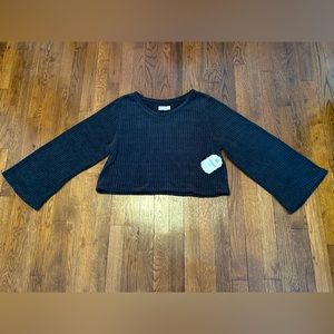 Altar’d Stare Light Black Sweater NWT